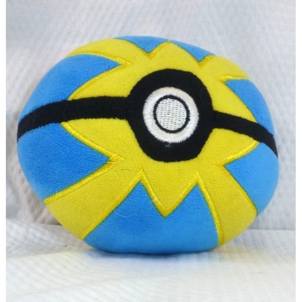 Pokemon 6" Quick Ball Plush - Officially Licensed - No Tag